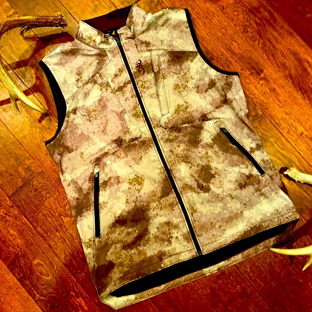 Browning Hell's Canyon Speed Vest, Camo, 3XL, Hero Fit, NWOT